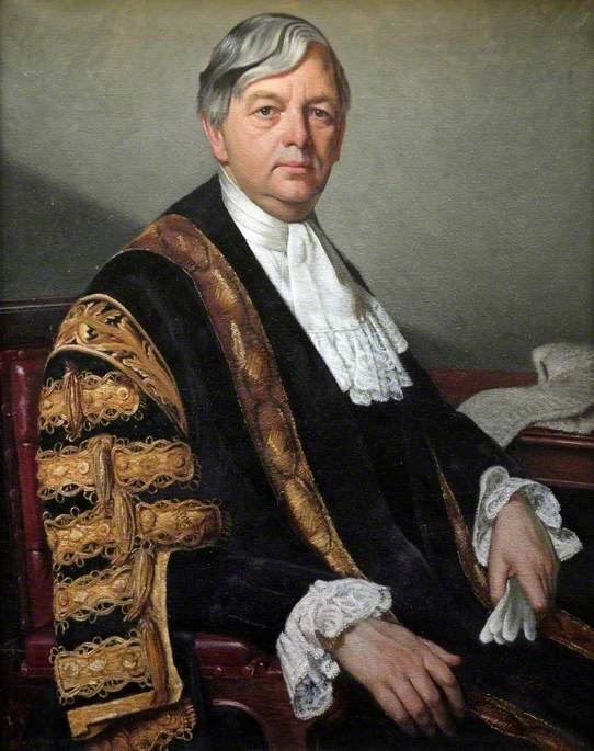 Wikioo.org - The Encyclopedia of Fine Arts - Painting, Artwork by Charles William Oliver - The Right Honourable Sir Donald Nicholls (b.1933)