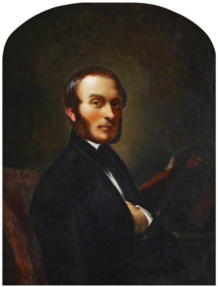 Wikioo.org - The Encyclopedia of Fine Arts - Painting, Artwork by Charles William Oliver - John Snow (1813–1858) (copy of Thomas Jones Barker)