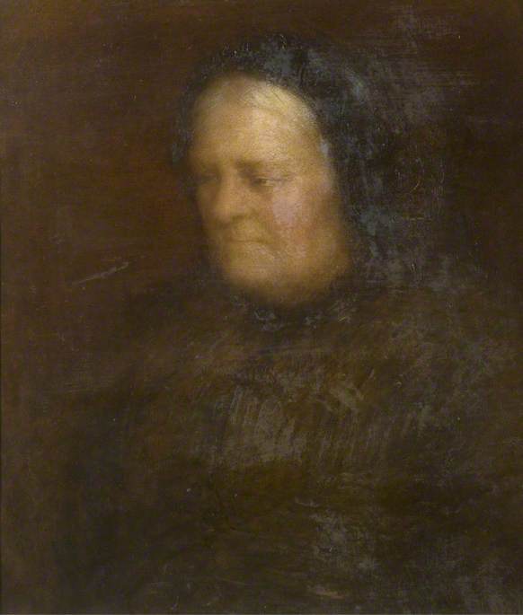 Wikioo.org - The Encyclopedia of Fine Arts - Painting, Artwork by William Shackleton - Head of an Old Woman