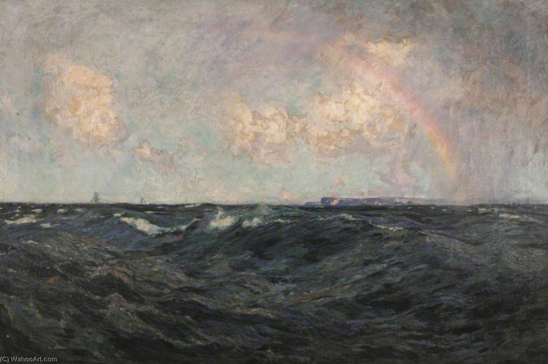 Wikioo.org - The Encyclopedia of Fine Arts - Painting, Artwork by Robert Borlase Smart - Clipper, St Ives Bay