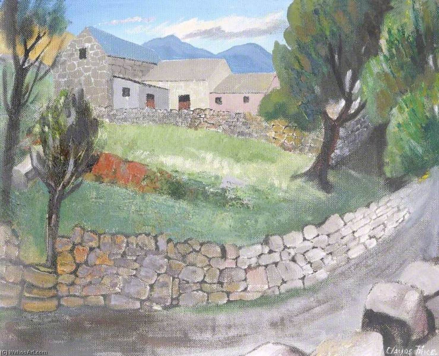 Wikioo.org - The Encyclopedia of Fine Arts - Painting, Artwork by Claude Price - A Farm at Nefyn