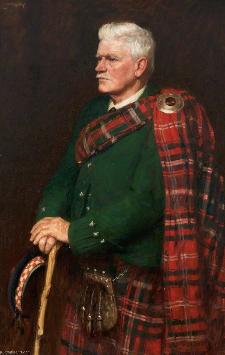 Wikioo.org - The Encyclopedia of Fine Arts - Painting, Artwork by Duncan Macgregor Whyte - Provost Hugh MacGowan