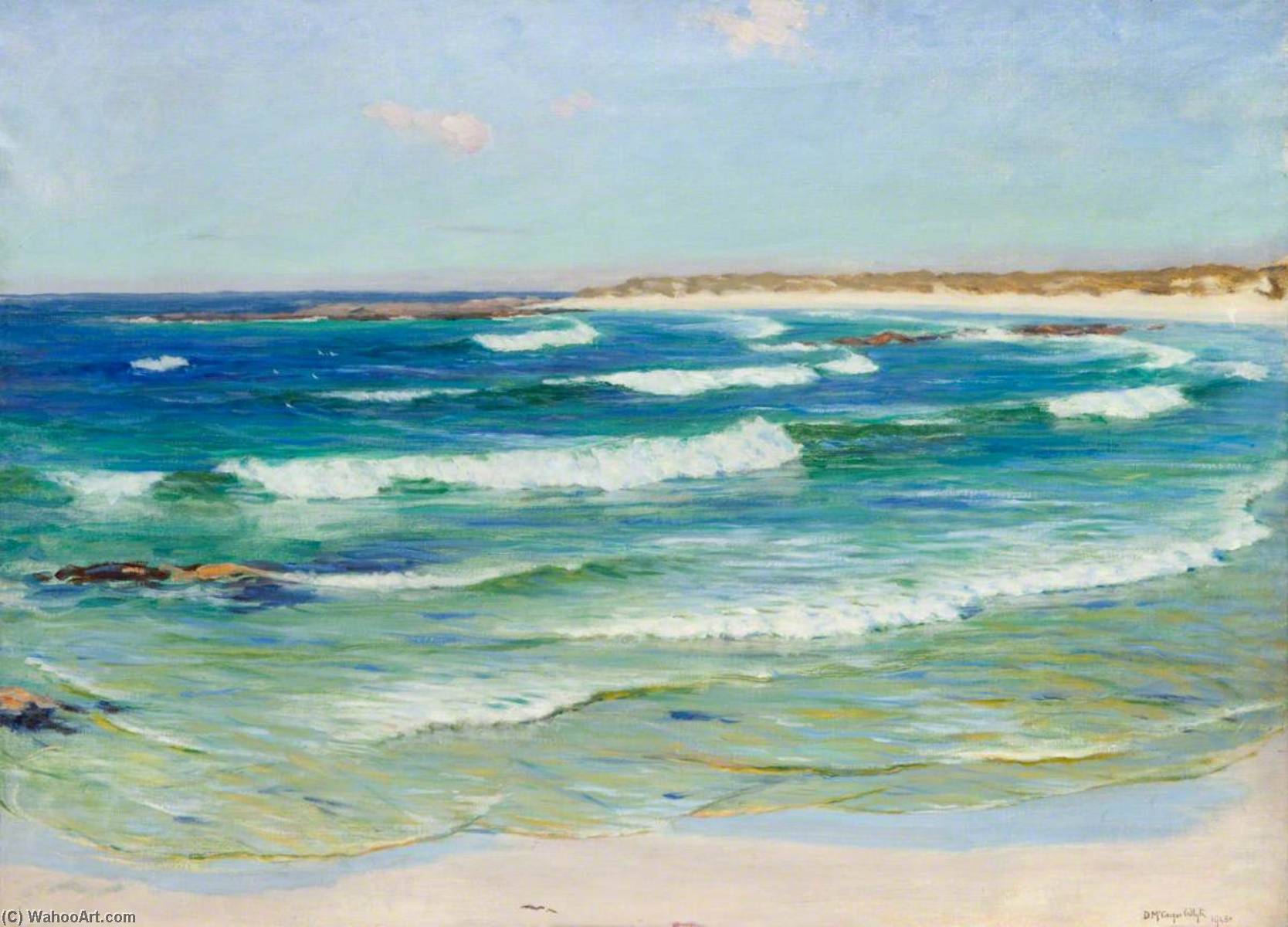 Wikioo.org - The Encyclopedia of Fine Arts - Painting, Artwork by Duncan Macgregor Whyte - An Traigh Shiar