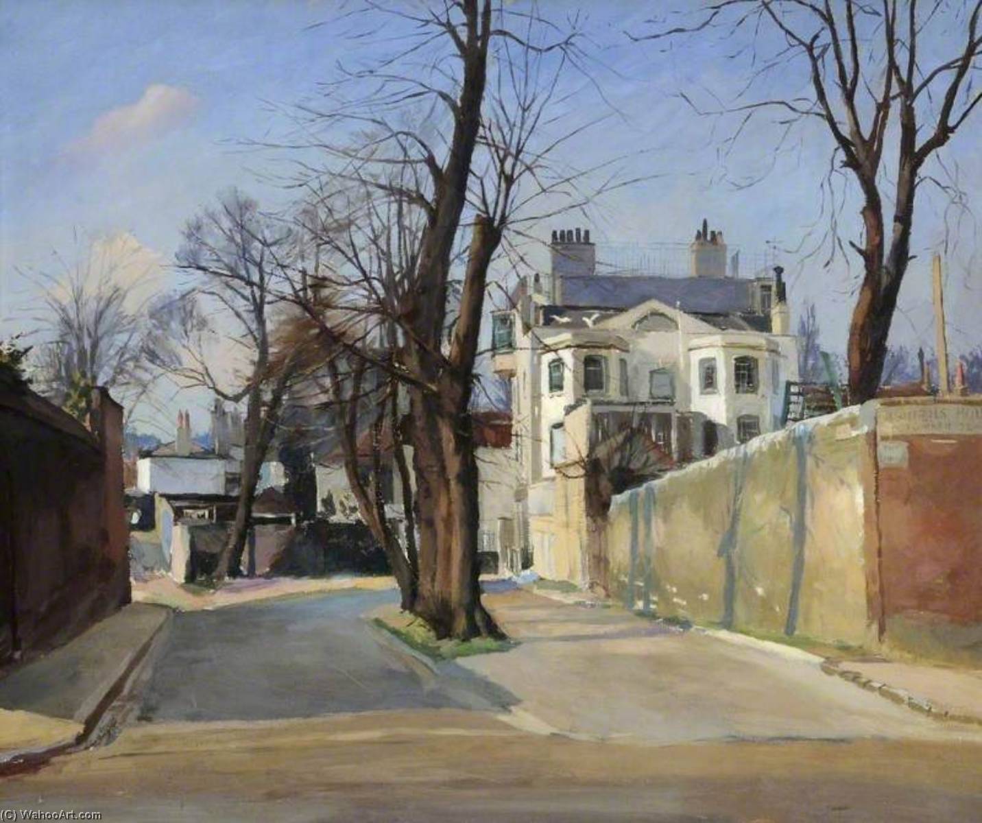 Wikioo.org - The Encyclopedia of Fine Arts - Painting, Artwork by Donald Chisholm Towner - Admiral's House, Hampstead, London