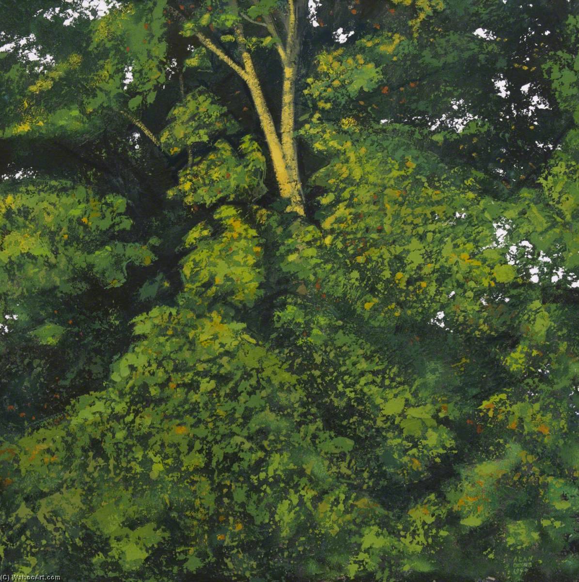Wikioo.org - The Encyclopedia of Fine Arts - Painting, Artwork by Alan Bennett - Foliage Clouds, Sycamore