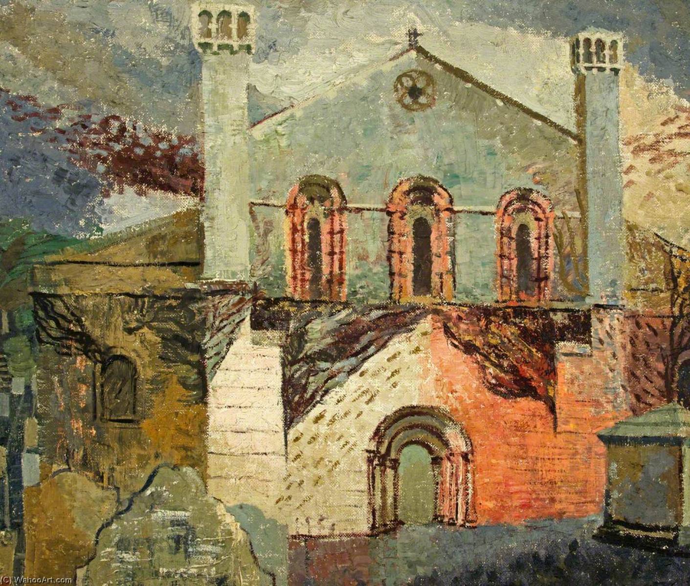 Wikioo.org - The Encyclopedia of Fine Arts - Painting, Artwork by Joan Baker - Margam Abbey