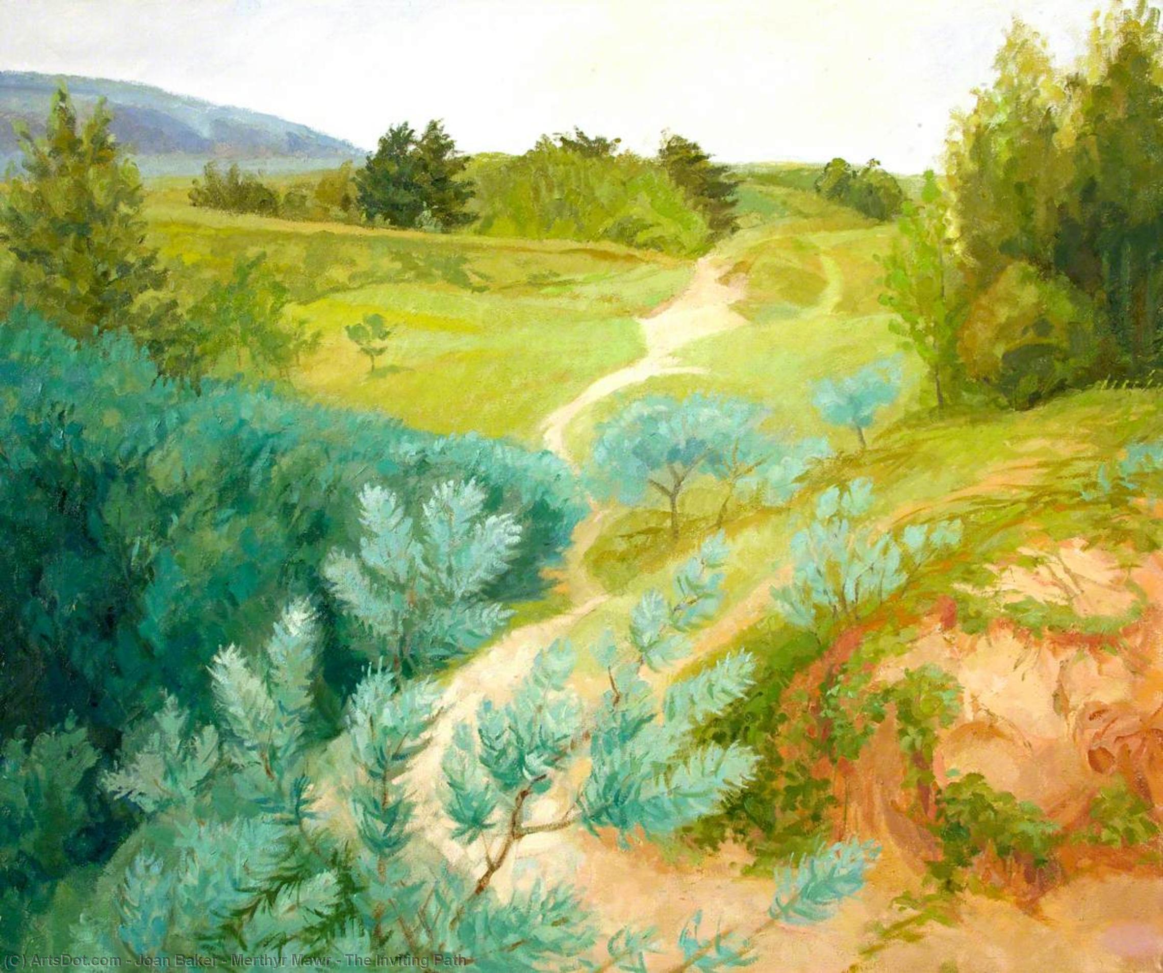 Wikioo.org - The Encyclopedia of Fine Arts - Painting, Artwork by Joan Baker - Merthyr Mawr – The Inviting Path