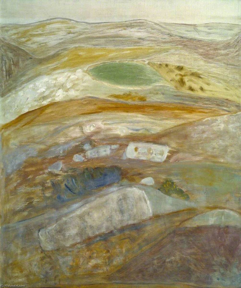 Wikioo.org - The Encyclopedia of Fine Arts - Painting, Artwork by Adrian Durham Stokes - Landscape, West Penwith Moor