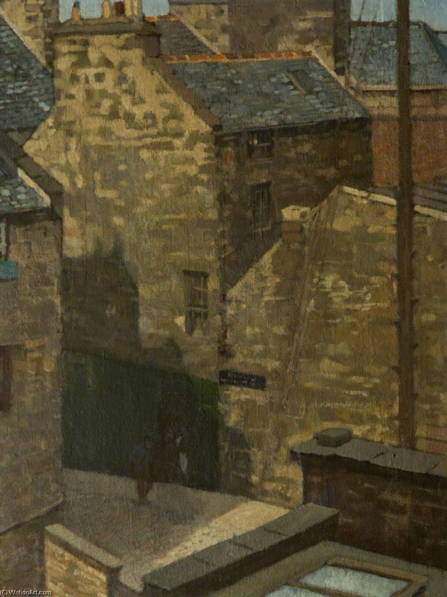 Wikioo.org - The Encyclopedia of Fine Arts - Painting, Artwork by William Crozier - Thistle Street Mews