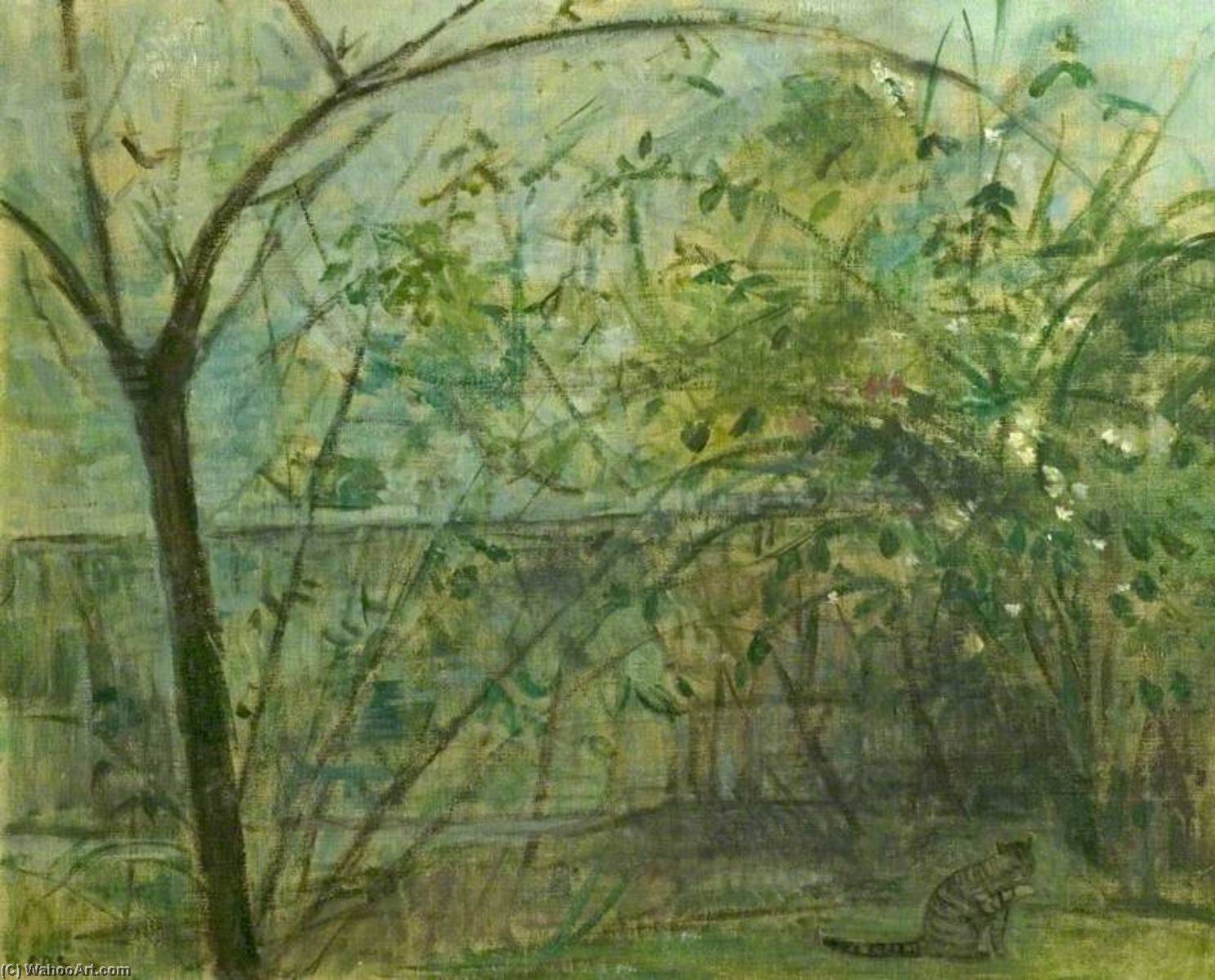 Wikioo.org - The Encyclopedia of Fine Arts - Painting, Artwork by Elinor Bellingham Smith - A London Garden