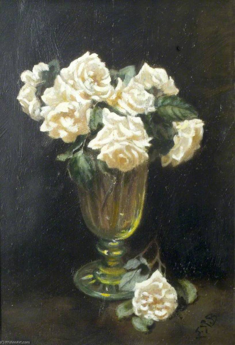 Wikioo.org - The Encyclopedia of Fine Arts - Painting, Artwork by Ethel Susan Graham Bristowe - Bunch of Summer Flowers