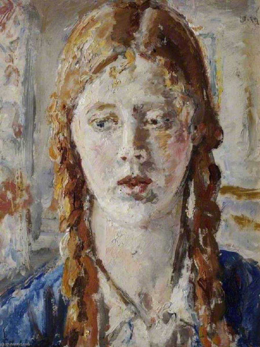 Wikioo.org - The Encyclopedia of Fine Arts - Painting, Artwork by Ethel Walker - Girl's Head