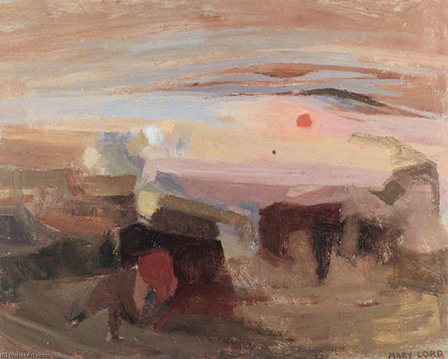 WikiOO.org - Encyclopedia of Fine Arts - Lukisan, Artwork Mary Lord - Sunset