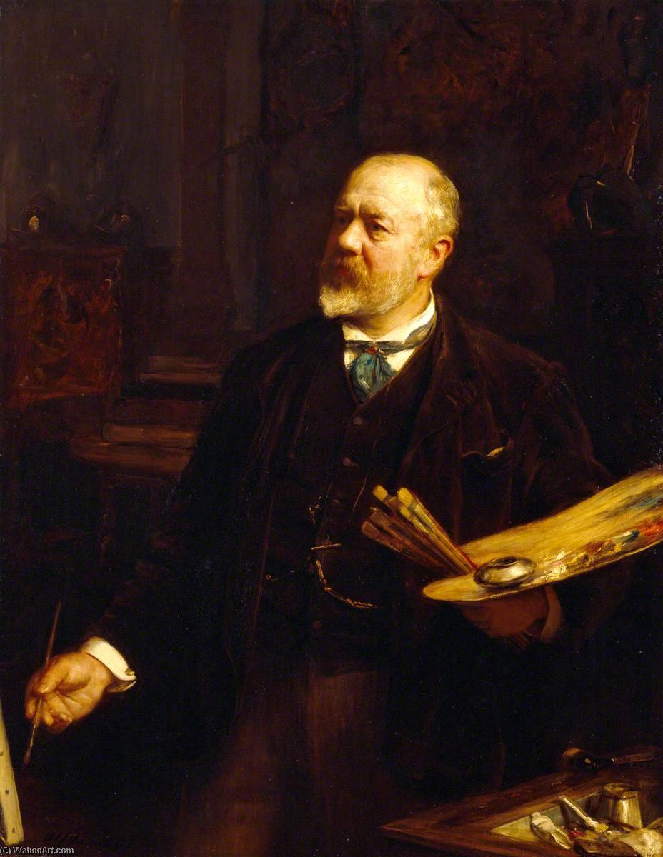 Wikioo.org - The Encyclopedia of Fine Arts - Painting, Artwork by Arthur Stockdale Cope - John Pettie (1839–1893), RA