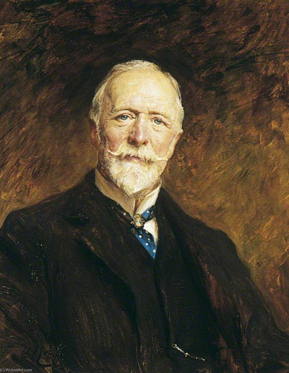 Wikioo.org - The Encyclopedia of Fine Arts - Painting, Artwork by Arthur Stockdale Cope - Sir Clifford Allbutt (1836–1925)