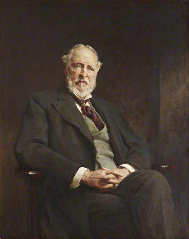 Wikioo.org - The Encyclopedia of Fine Arts - Painting, Artwork by Arthur Stockdale Cope - Frederick William John Hervey (1834–1907), 3rd Marquess of Bristol