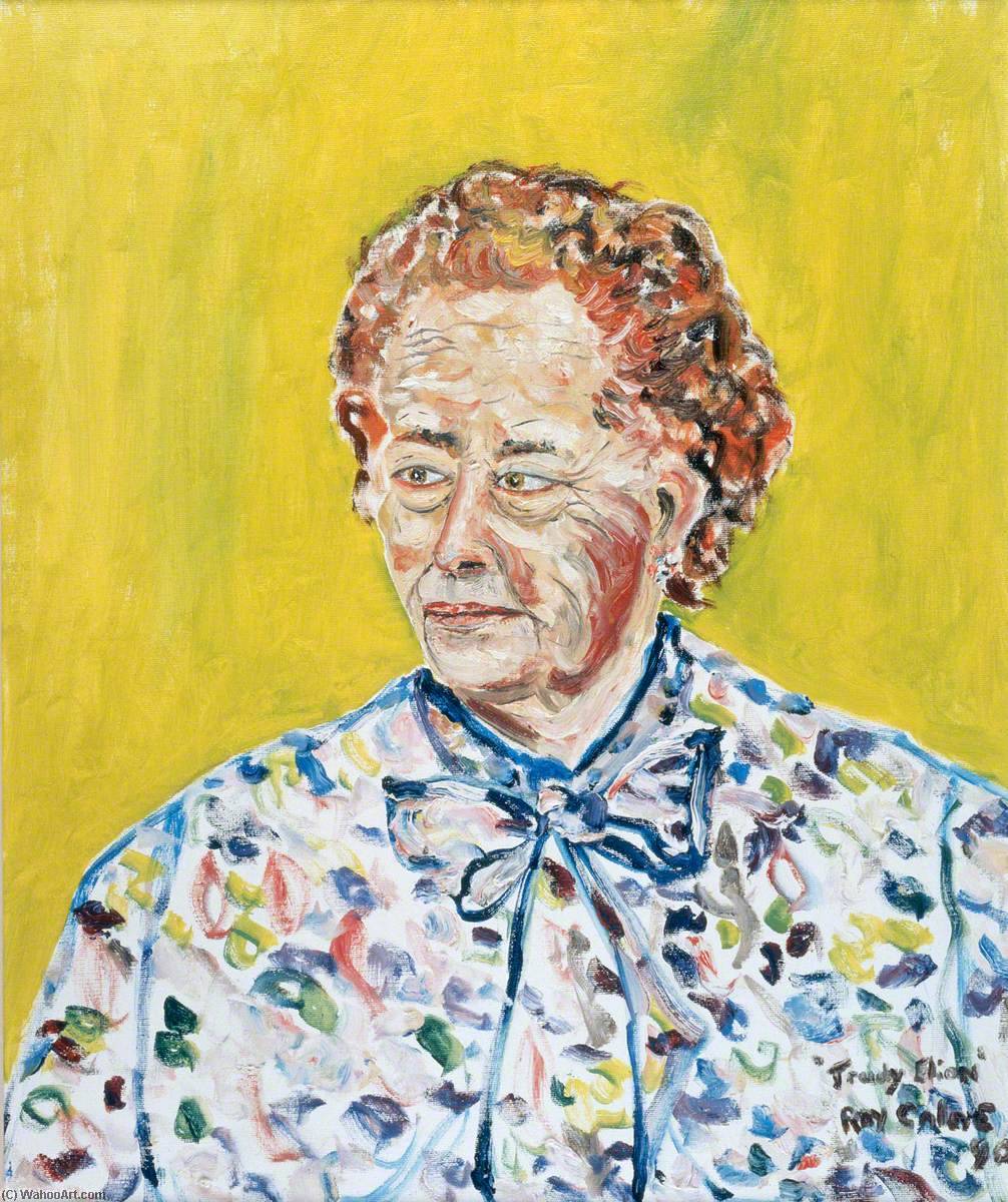 Wikioo.org - The Encyclopedia of Fine Arts - Painting, Artwork by Roy Yorke Calne - Gertrude Elion (1918–1999)