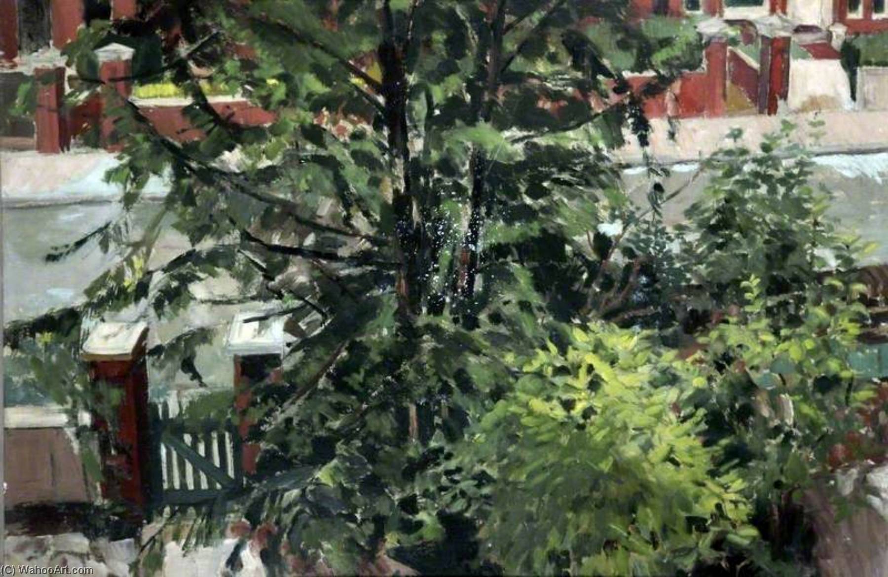 Wikioo.org - The Encyclopedia of Fine Arts - Painting, Artwork by Keith Grant - View from the Bedroom Window
