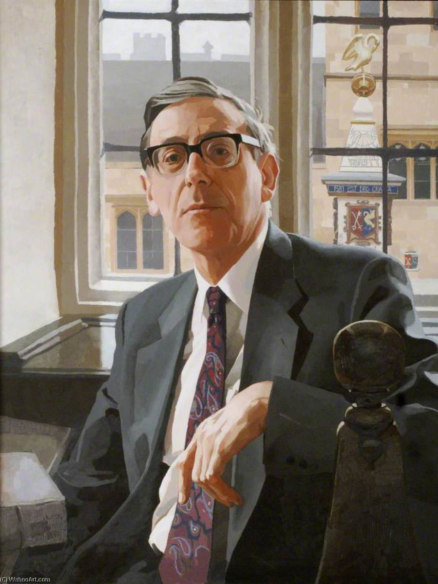 WikiOO.org - Enciclopedia of Fine Arts - Pictura, lucrări de artă Paul Brason - Sir Keith Thomas (b.1933), President (1986–2000)