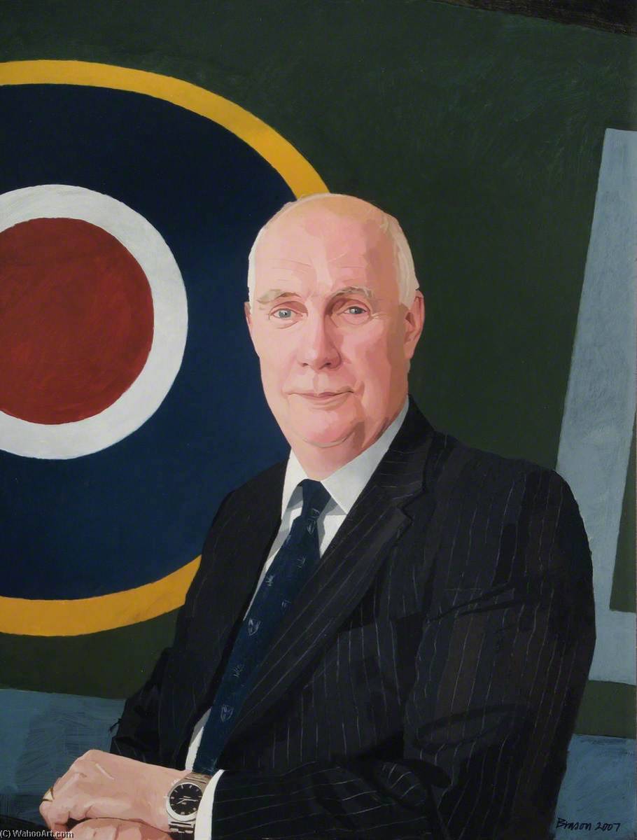 WikiOO.org - Encyclopedia of Fine Arts - Lukisan, Artwork Paul Brason - Dr Michael Fopp, Director General of the Royal Air Force Museum