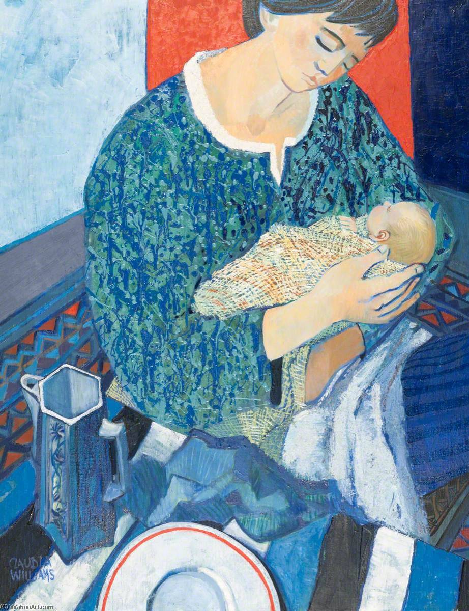 Wikioo.org - The Encyclopedia of Fine Arts - Painting, Artwork by Claudia Williams - Mother and Child