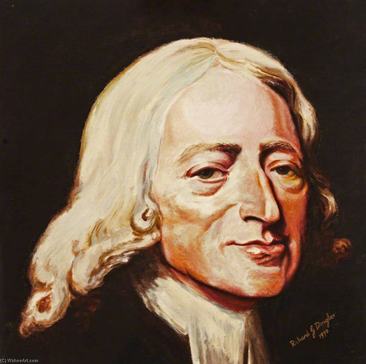 Wikioo.org - The Encyclopedia of Fine Arts - Painting, Artwork by Richard Gilmore Douglas - John Wesley (1703–1791)