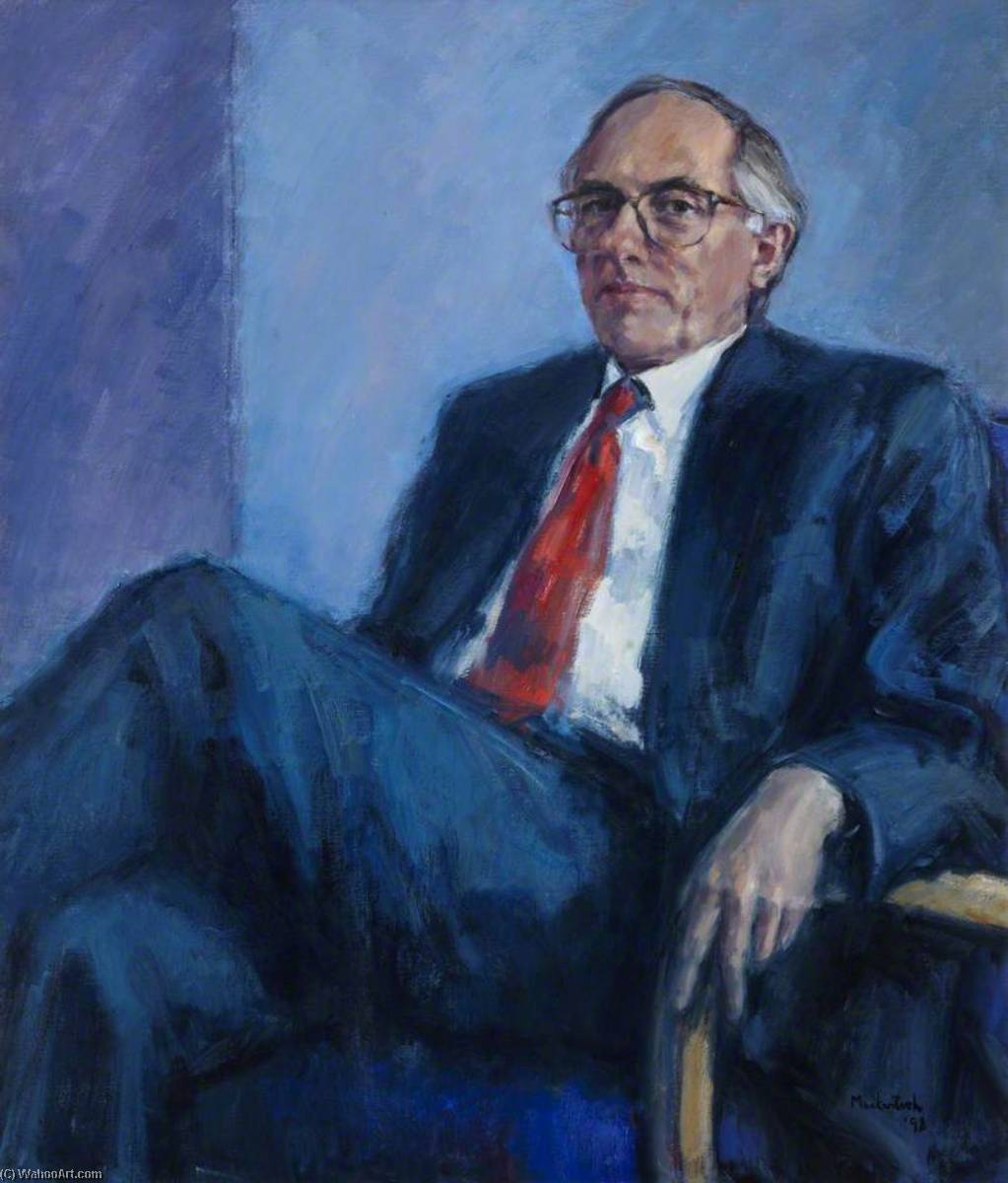 Wikioo.org - The Encyclopedia of Fine Arts - Painting, Artwork by Anne H Mackintosh - Donald Dewar (1937–2000)