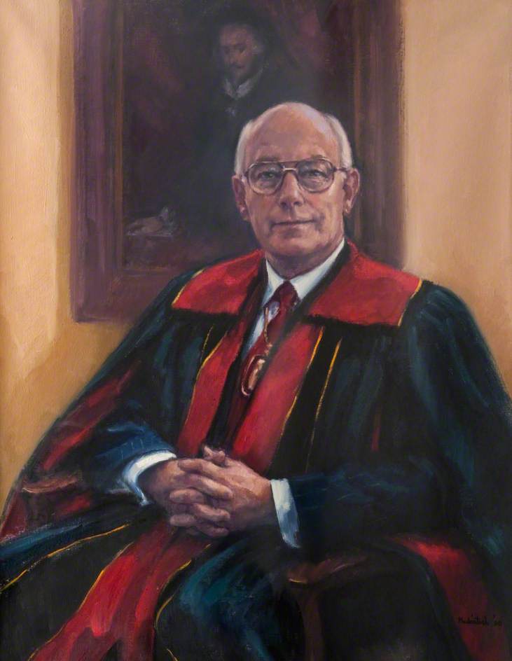 Wikioo.org - The Encyclopedia of Fine Arts - Painting, Artwork by Anne H Mackintosh - Mr Colin MacKay, President of the Royal College of Physicians and Surgeons of Glasgow (1997–2000)