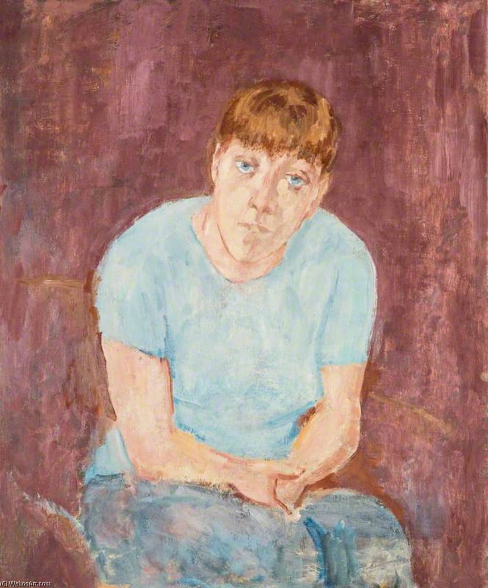 Wikioo.org - The Encyclopedia of Fine Arts - Painting, Artwork by John Lessore - Caroline Innes (b.1974), Paralympic Athlete