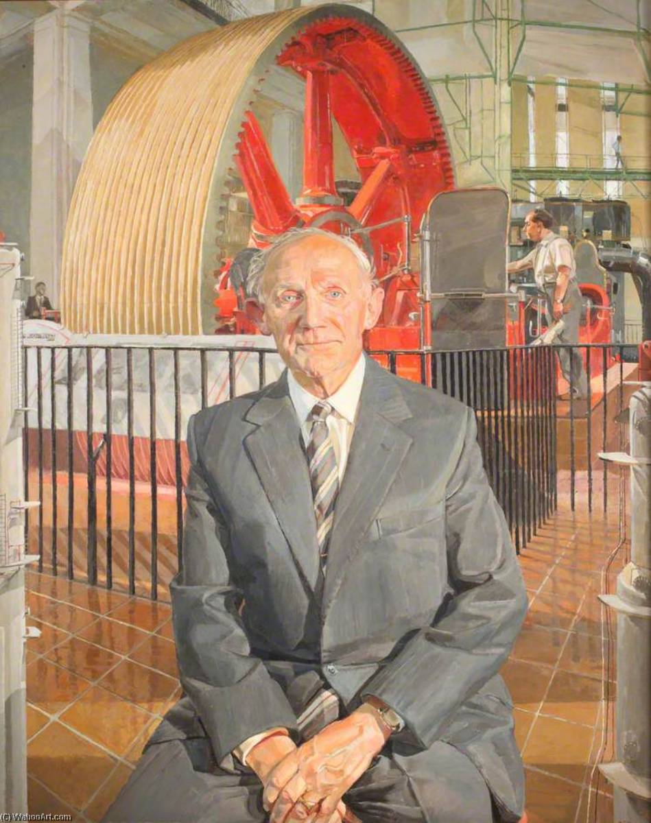 Wikioo.org - The Encyclopedia of Fine Arts - Painting, Artwork by Daphne Todd - Sir Austin Pearce (1921–2004), CBE