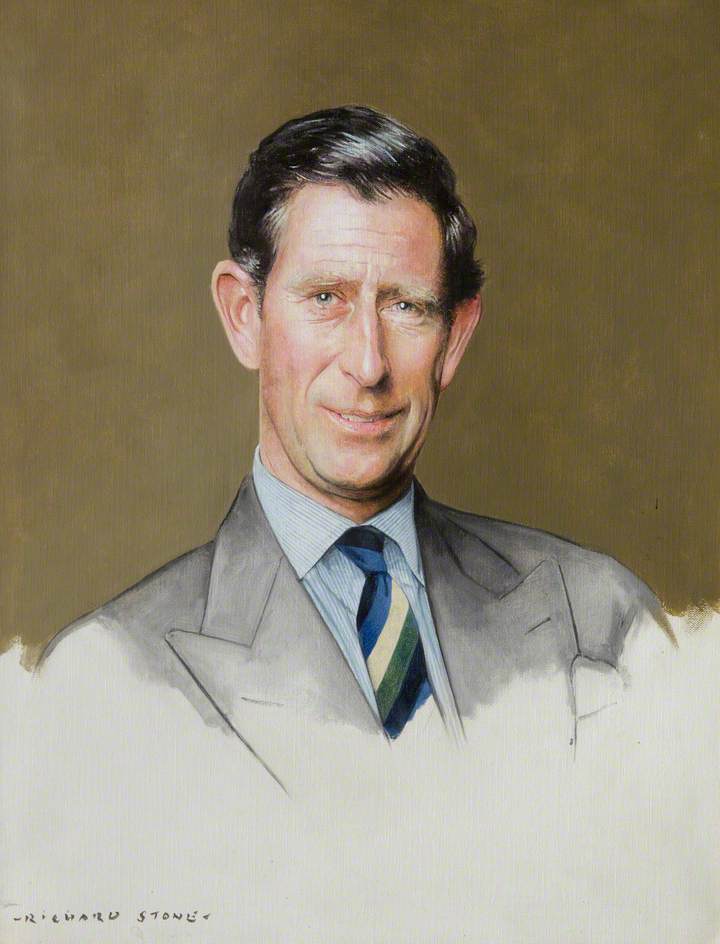 Wikioo.org - The Encyclopedia of Fine Arts - Painting, Artwork by Richard Stone - HRH The Prince of Wales (b.1948)