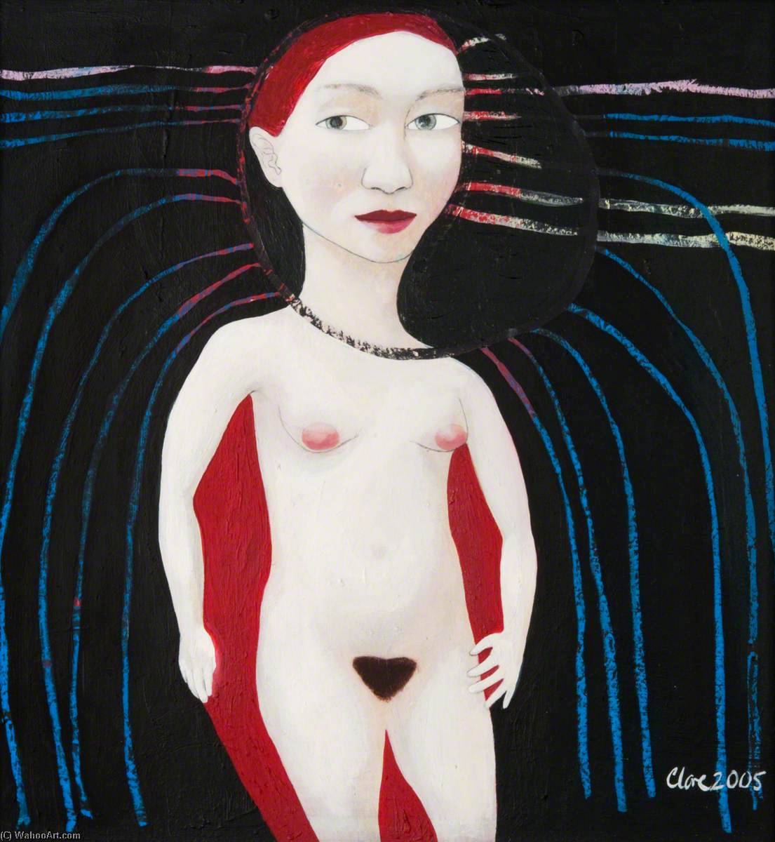 Wikioo.org – L'Enciclopedia delle Belle Arti - Pittura, Opere di Clare Galloway - sogni e le  pensieri