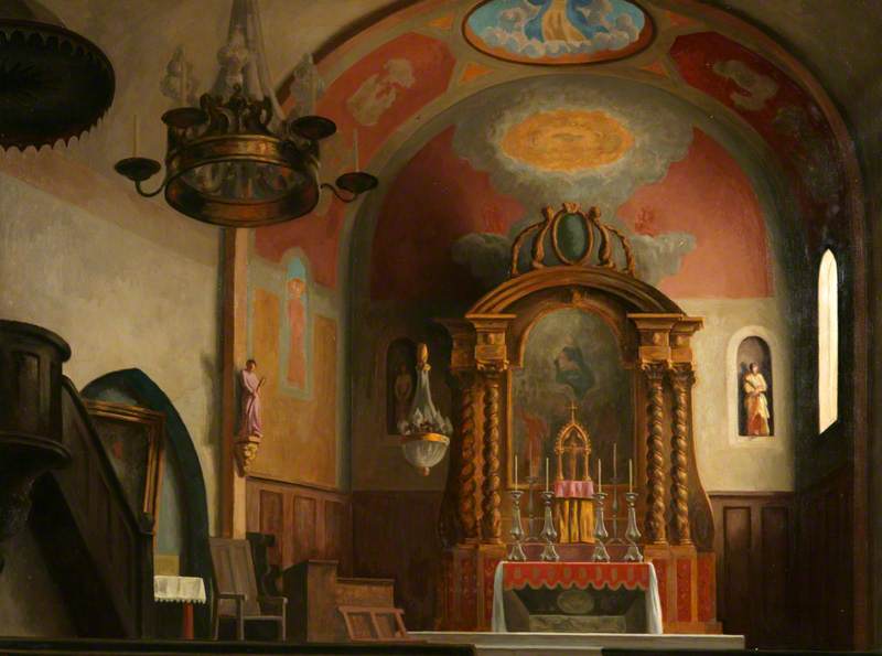 Wikioo.org - The Encyclopedia of Fine Arts - Painting, Artwork by Roger Eliot Fry - The Church at Ramatuelle