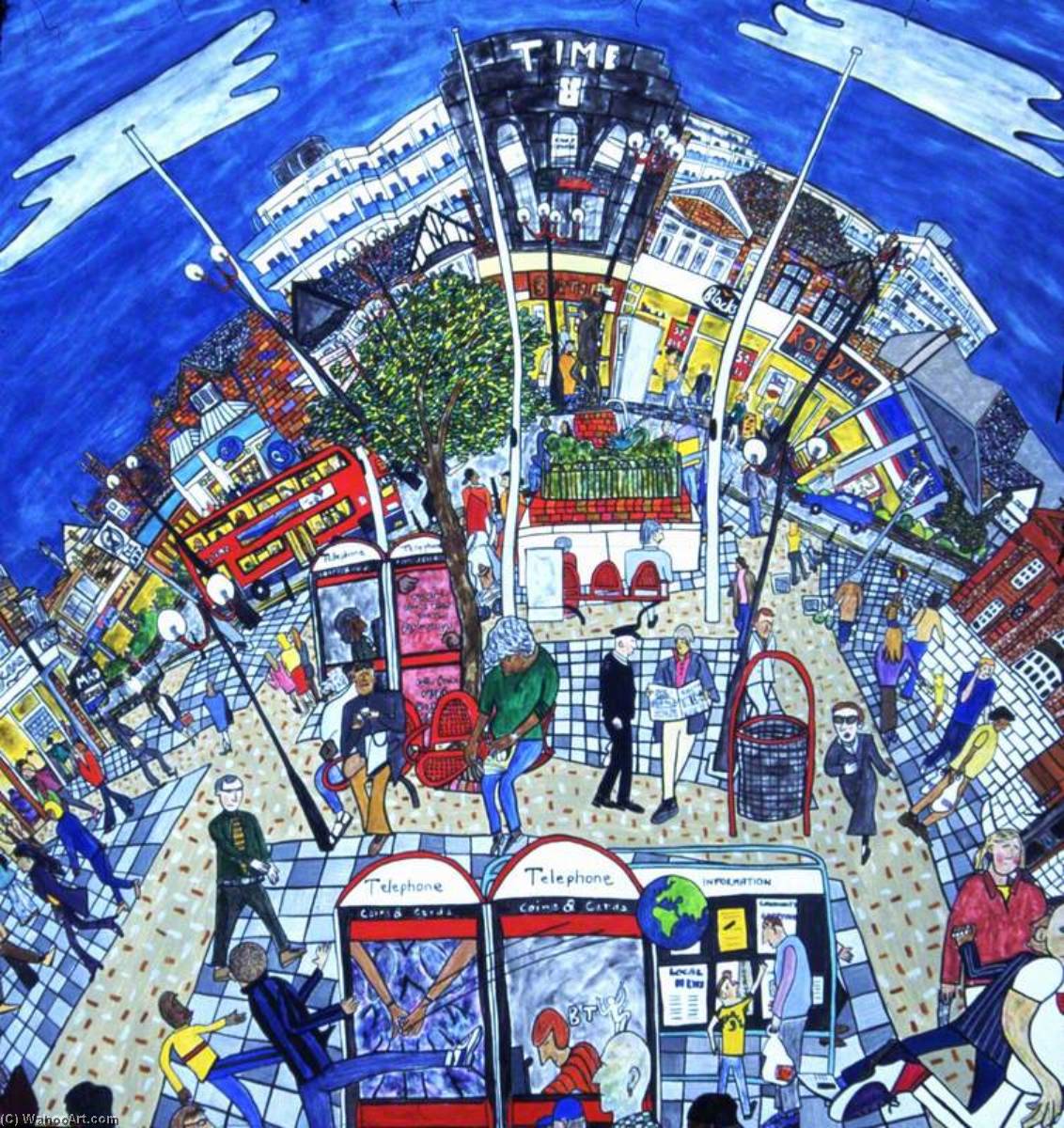 Wikioo.org - The Encyclopedia of Fine Arts - Painting, Artwork by Paul Clements - Harrow in the Round