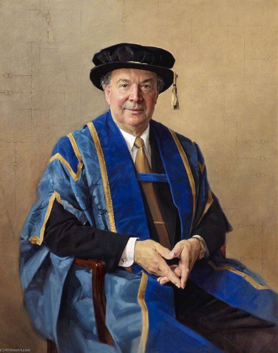 Wikioo.org - The Encyclopedia of Fine Arts - Painting, Artwork by Keith Breeden - Professor Sterling, Vice Chancellor (1990–2001)