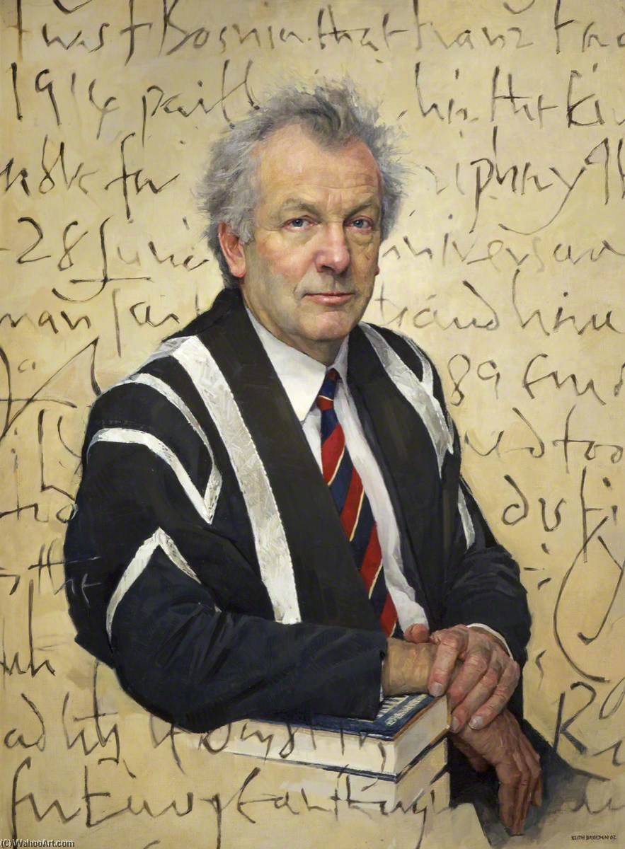 Wikioo.org - The Encyclopedia of Fine Arts - Painting, Artwork by Keith Breeden - Professor Keith Robbins (b.1940), Senior Vice Chancellor (1995–2001)