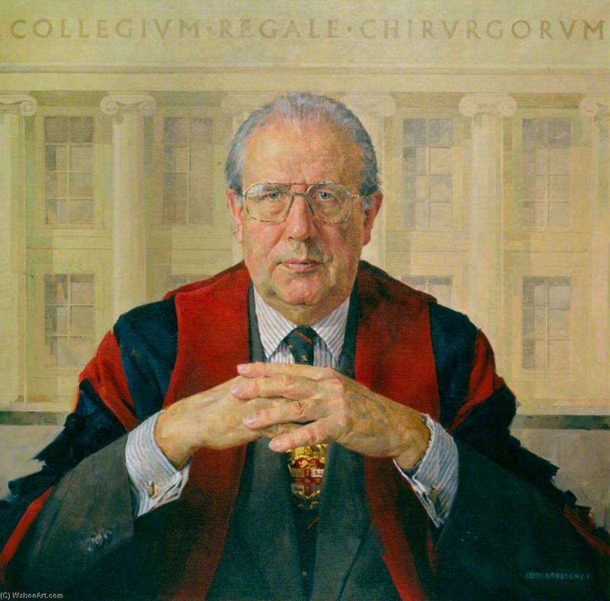 Wikioo.org - The Encyclopedia of Fine Arts - Painting, Artwork by Keith Breeden - Sir Barry Jackson (b.1936)