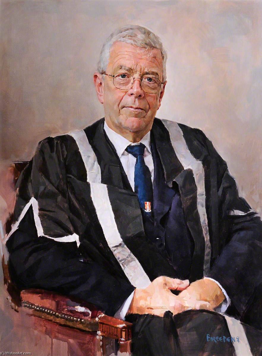 Wikioo.org - The Encyclopedia of Fine Arts - Painting, Artwork by Keith Breeden - Professor Roy Evans, Vice Chancellor (1995–2004)