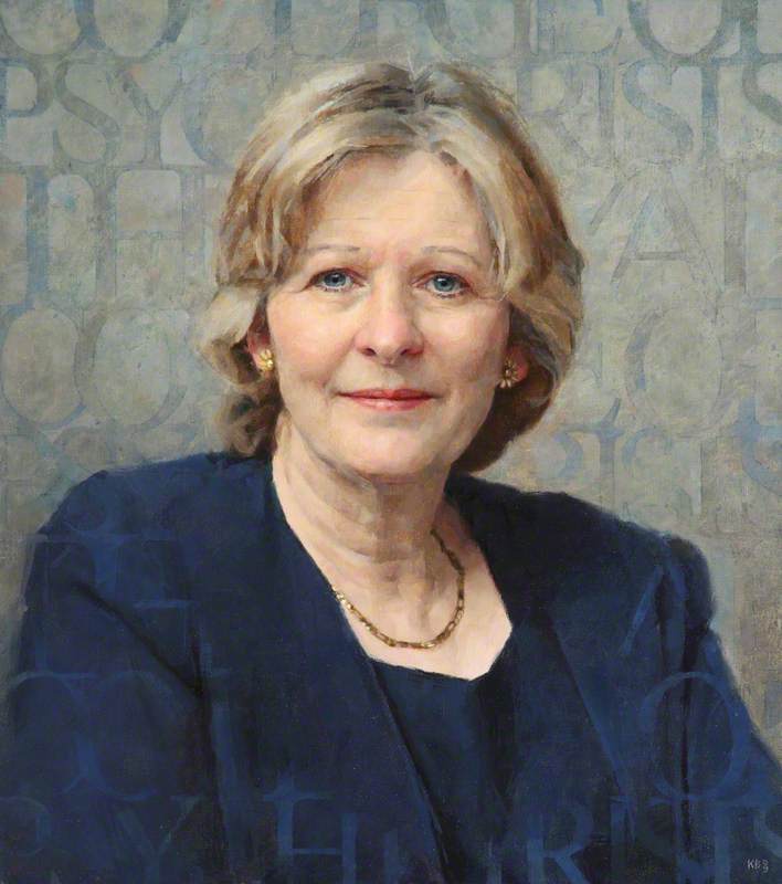 Wikioo.org - The Encyclopedia of Fine Arts - Painting, Artwork by Keith Breeden - Professor Sheila Hollins, President of the Royal College of Psychiatrists (2005–2008)