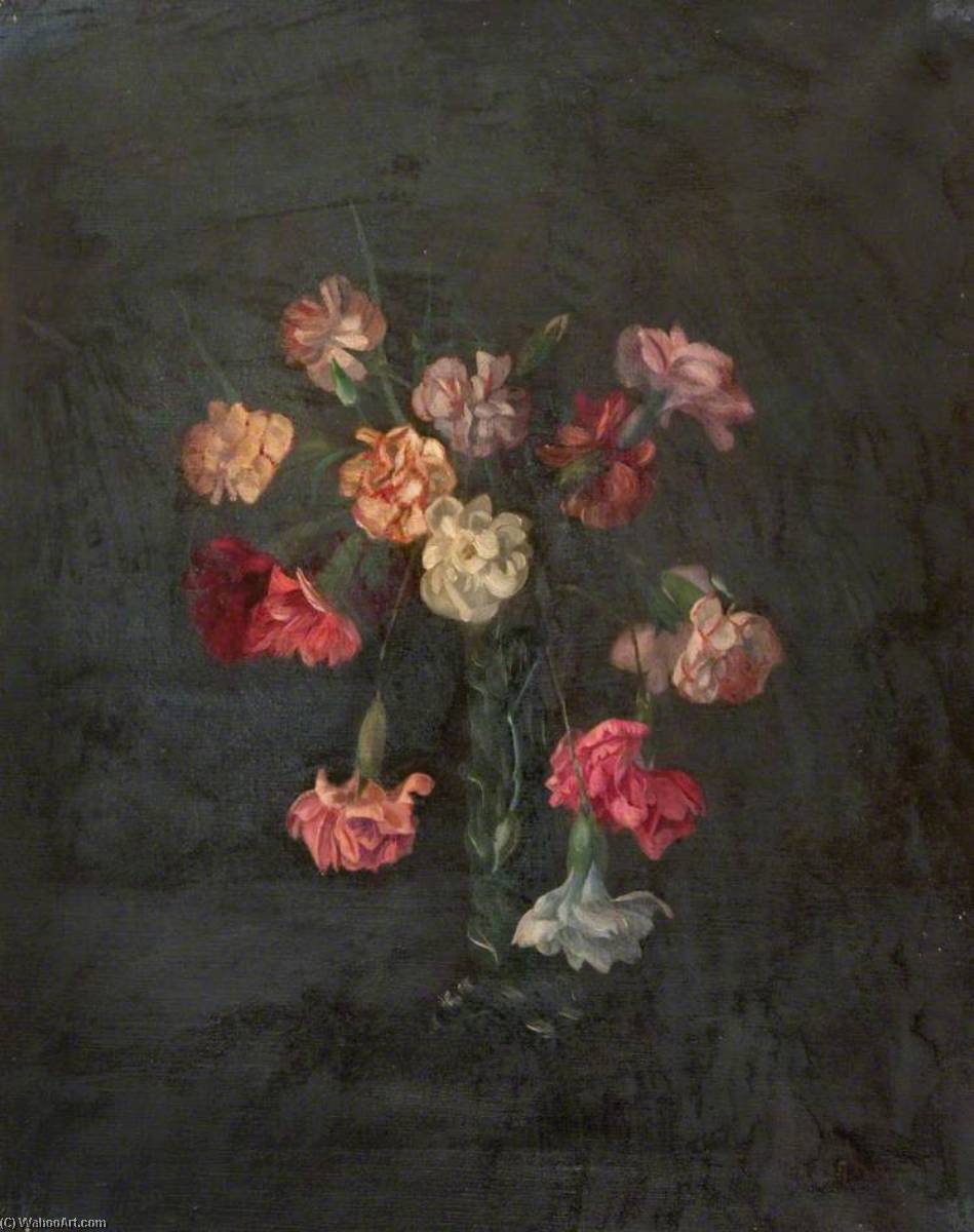 Wikioo.org - The Encyclopedia of Fine Arts - Painting, Artwork by Robert Lillie - Carnations