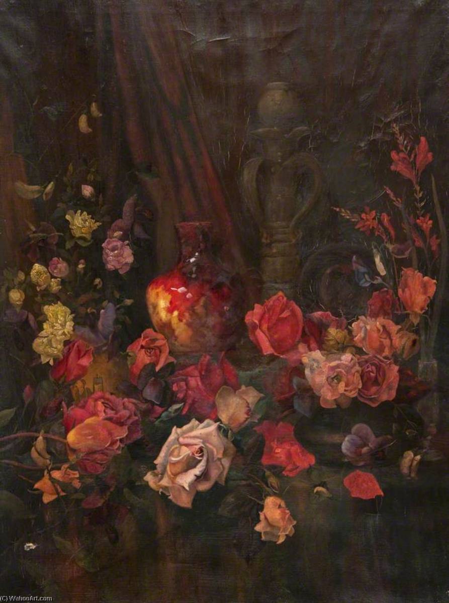 Wikioo.org - The Encyclopedia of Fine Arts - Painting, Artwork by Robert Lillie - Doulton Vase