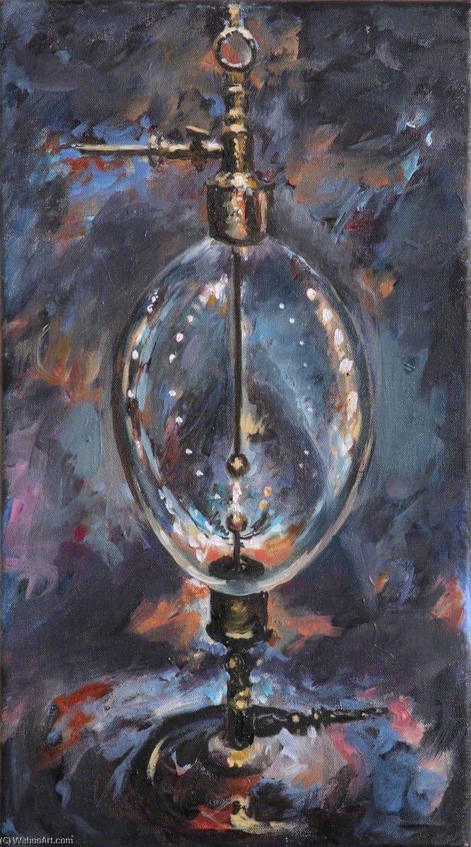 Wikioo.org - The Encyclopedia of Fine Arts - Painting, Artwork by Tess Barnes - Michael Faraday's Electric 'Egg'