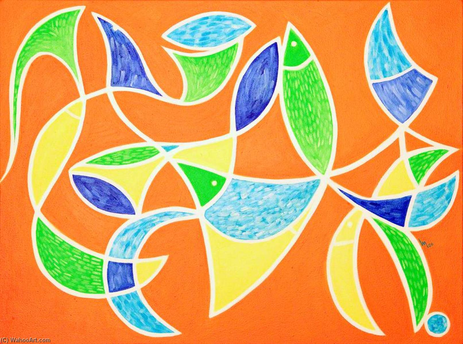 Wikioo.org - The Encyclopedia of Fine Arts - Painting, Artwork by Wendy Mcarthur - Orange Lemon