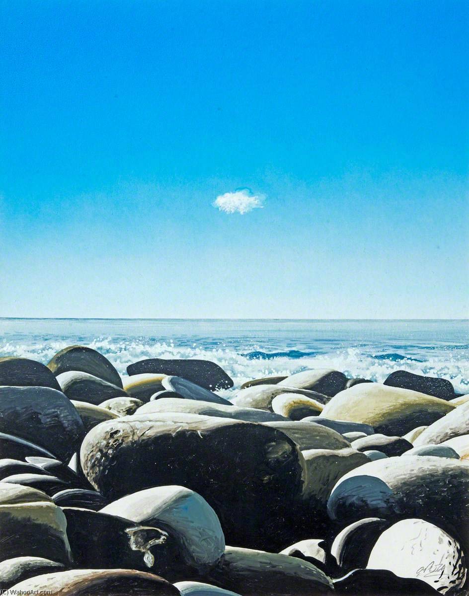 Wikioo.org - Bách khoa toàn thư về mỹ thuật - Vẽ tranh, Tác phẩm nghệ thuật Andrew Potter - Seascape Triptych (right wing)