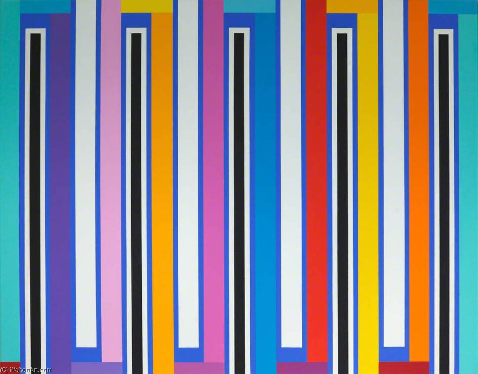 WikiOO.org - Енциклопедія образотворчого мистецтва - Живопис, Картини
 Mick Maslen - White Stripes (diptych, panel 1 of 2)