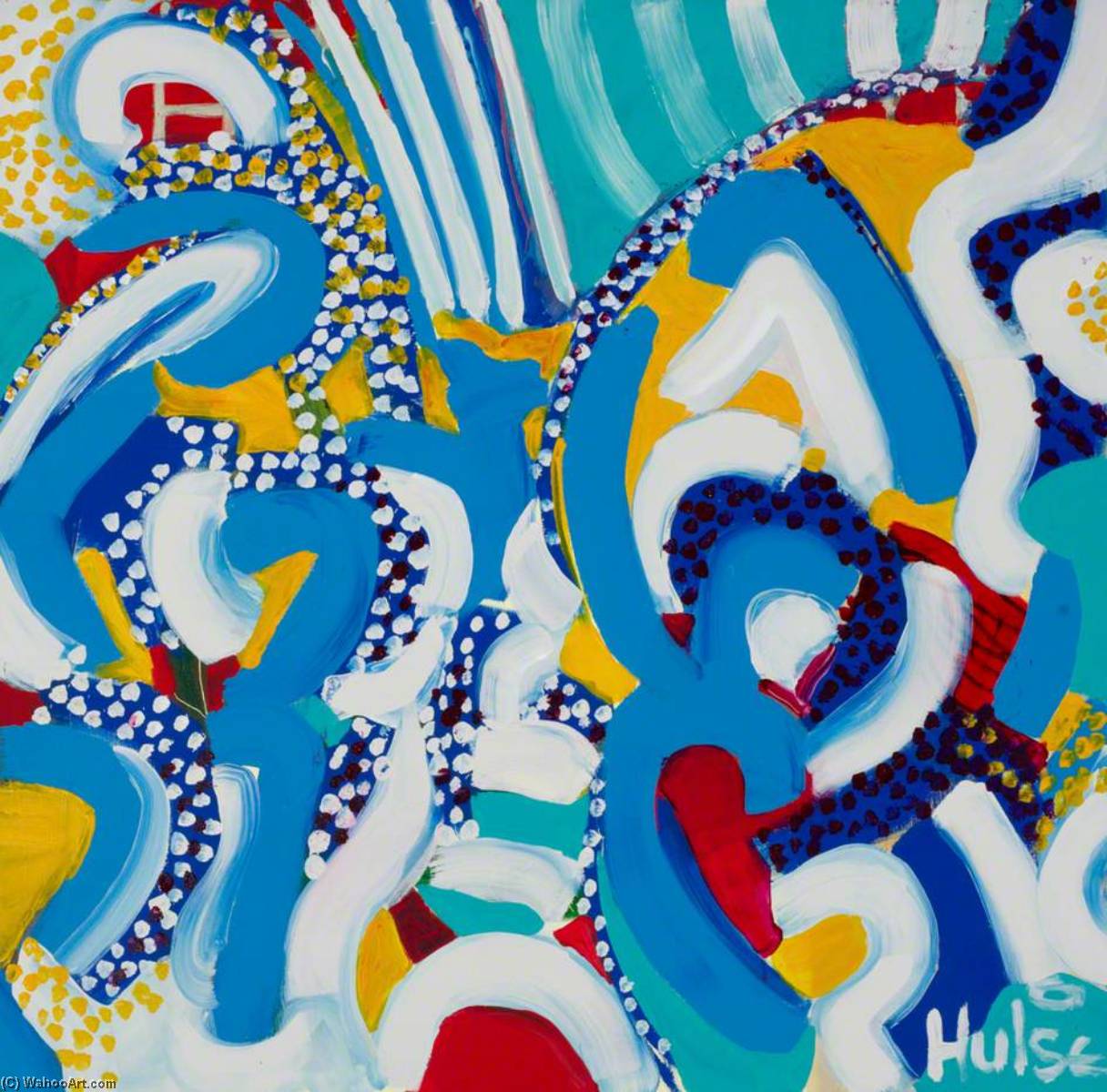 WikiOO.org - دایره المعارف هنرهای زیبا - نقاشی، آثار هنری Caroline Hulse - Party 90