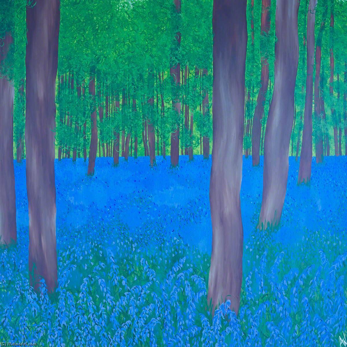 Wikioo.org – L'Enciclopedia delle Belle Arti - Pittura, Opere di Amy Ward - orientamento pannello di  alberi