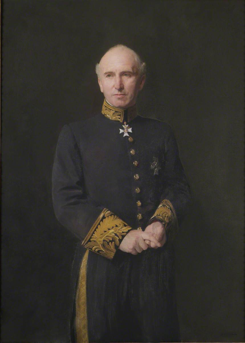 Wikioo.org - The Encyclopedia of Fine Arts - Painting, Artwork by Gerald Festus Kelly - Sir John Allsebrook Simon (1873–1954), Scholar (1892)