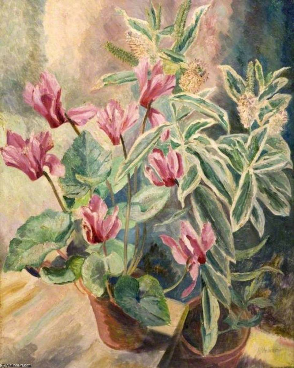 Wikioo.org - The Encyclopedia of Fine Arts - Painting, Artwork by Arthur Henry Andrews - Flower Study