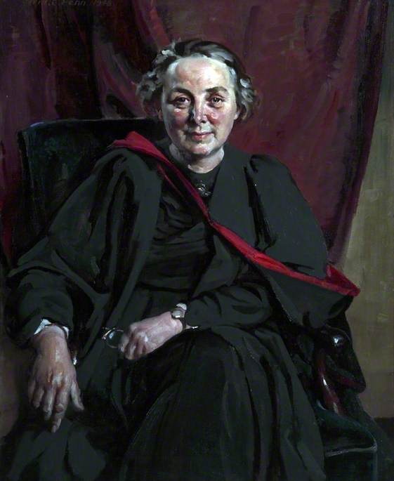 Wikioo.org - The Encyclopedia of Fine Arts - Painting, Artwork by William Charles Penn - Hilda Constance Allen, Principal of Liverpool Hope University (1926–1956)